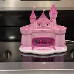 Disney Princess Castle Alarm Clock & Star Nightlight Projector