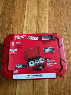 Hole Dozer Carbide Hole Saw Large Diameter Set (8-Piece)