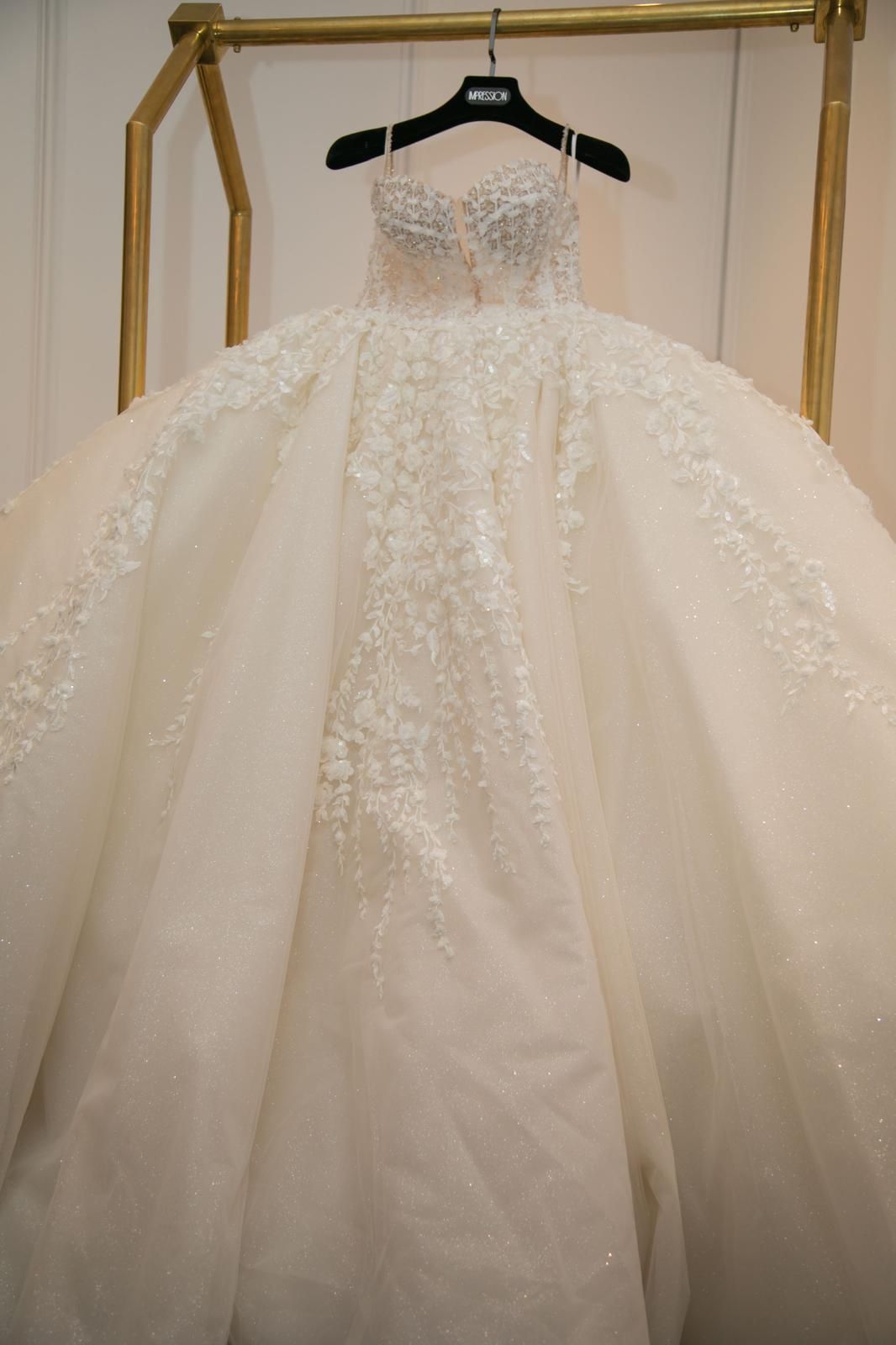 For sale: Luxury Ivory Wedding Gown - βJasminβ from the Palace Collection by Impression Bridal (Sima Couture)