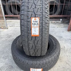(2) used 265 65 18 Bridgestone