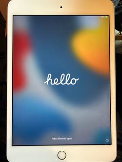 Apple iPad mini 4 128gb silver
