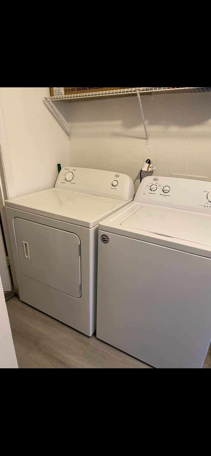 Washer And Dryer