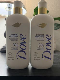 Dove Beauty Serum Body Wash with 3% Renewing Serum + Retinol & Chamomile - Calming Moisture: Moisturizing, Vegan, 18.5 fl oz