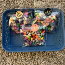 Silicone spacer beads 