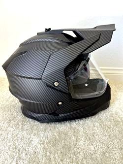 Street Motorcycle Helmet, DOT Approved - L
