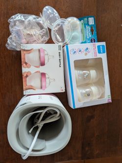 New Baby Bottles, Warmer, and Other Accessories