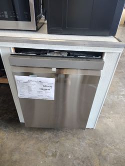 LG Smart Flush Fit Top control dishwasher with 1 hour wash Dry Quadwash Pro