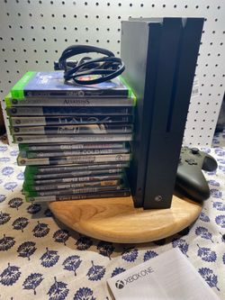 Xbox one with 15 games