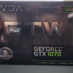 Evga Nvidia GeForce GTX 1070 ftw Edition