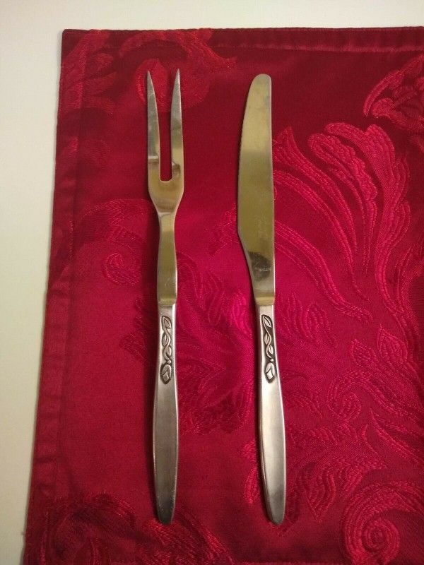 FREE! VINTAGE Amefa Stainless Holland 'Tulip Time' Flatware