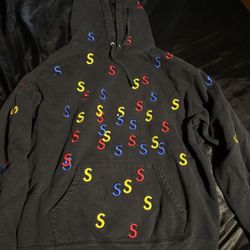 Supreme Embroidered S Hooded Sweatshirt 