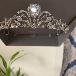 Fine Silver Plated Tiara