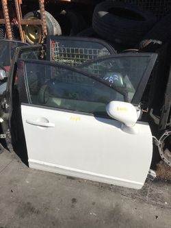 2008 Honda Civic passenger front door assembly