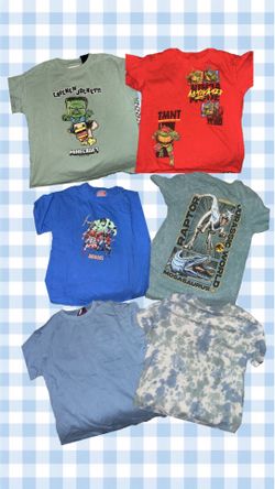 Little boys tshirt bundle size small