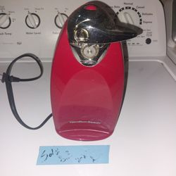 Hamilton Beach electric can opener