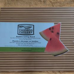 Professional Chef Bamboo Cutting Board-Brand New