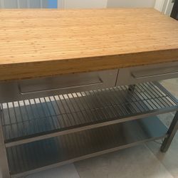 IKEA Rimforsa Kitchen Island / Workbench