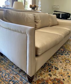 Sofa High-End Designer – Deep Seats  (quick sale!)