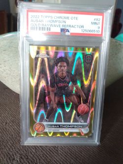 2023 Topps Chrome OTE Ausar Thompson Gold Refractor PSA Mint 9