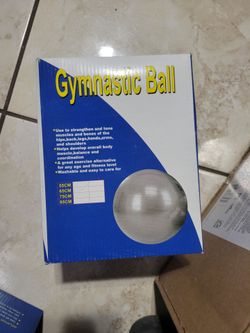 Gymnastics ball