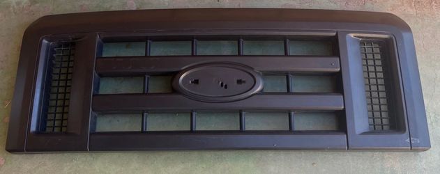 2008-2025 Ford Econoline Van E-150-E-450 Front Grille Matte Black OEM