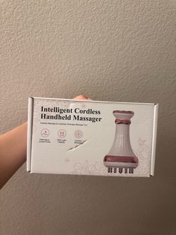 Intelligent Cordless Handheld Massager – EMS & Red Light Therapy (Brand New)