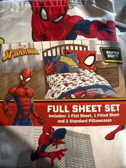 Spider Man Bed Set