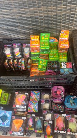 Sprite and Fanta cube and more squishy