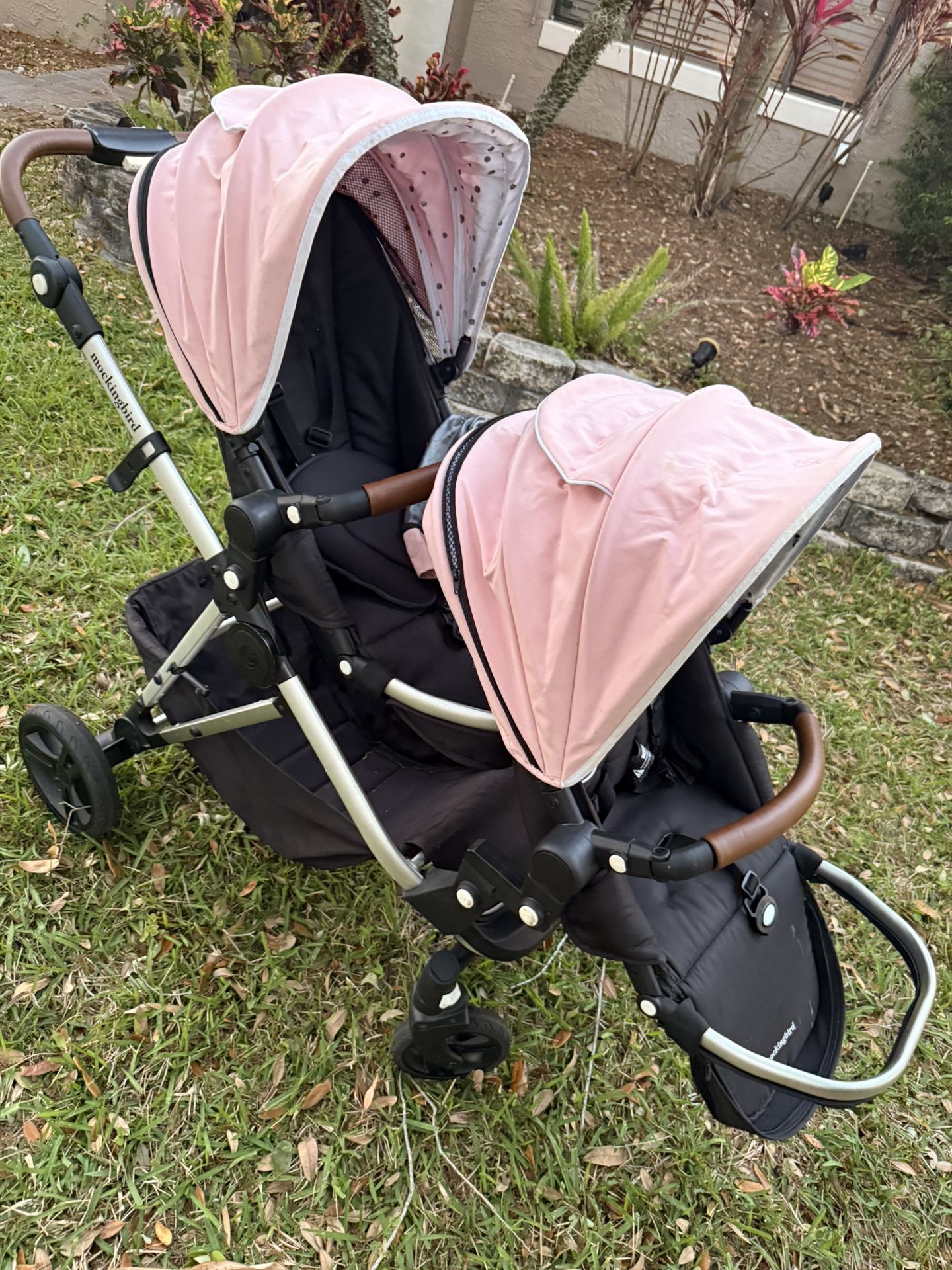 Mockingbird modular Double Stroller