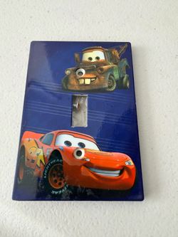 Disney Pixar Cars Light Switch Cover – Lightning McQueen & Mater