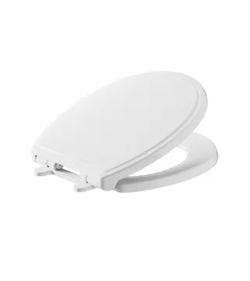American Standard 5020B65G.020 Round Closed Front Toilet Seat, White