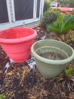 Dos macetero grande para su Jardin de Flores