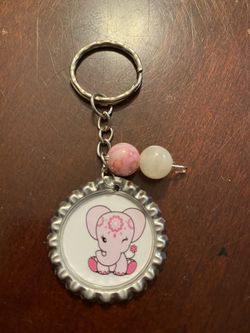 Elephant keychain