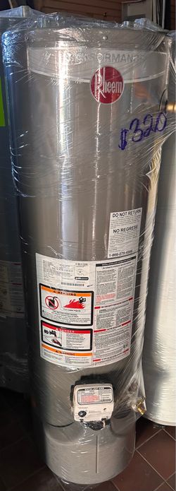Rheem water heater 38gl