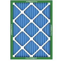 14x20x1 Air Filter MERV 13 (MPR 1900) Health Defense Replacement (6-Pack), Electrostatic Pleated HVAC AC Furnace Filters, Made in USA (Actua