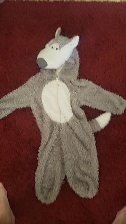 Halloween wolf costume size XS4.