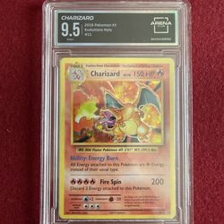 Charizard 11/108 XY Evolutions Holo Rare 2016 Arena Club 9.5 MINT+ - Pokémon TCG