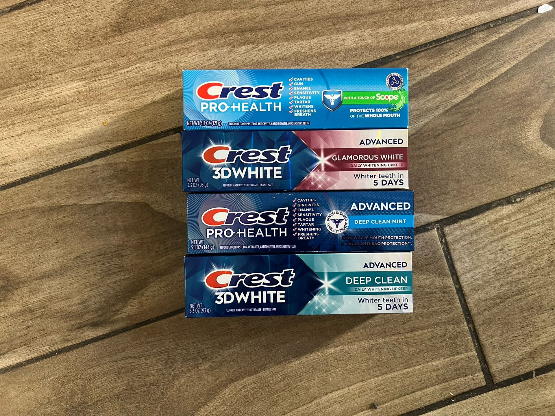 Crest Toothpaste All For $10