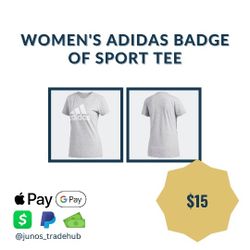 Women's Adidas Badge of Sport Tee