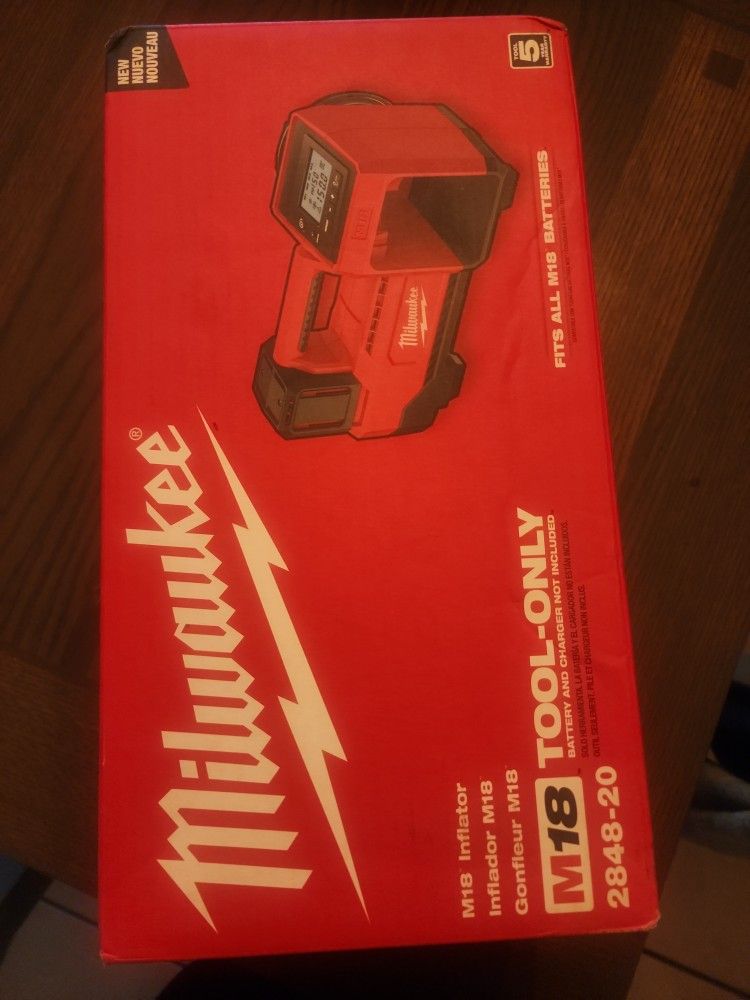 Milwaukee M18 Inflator 