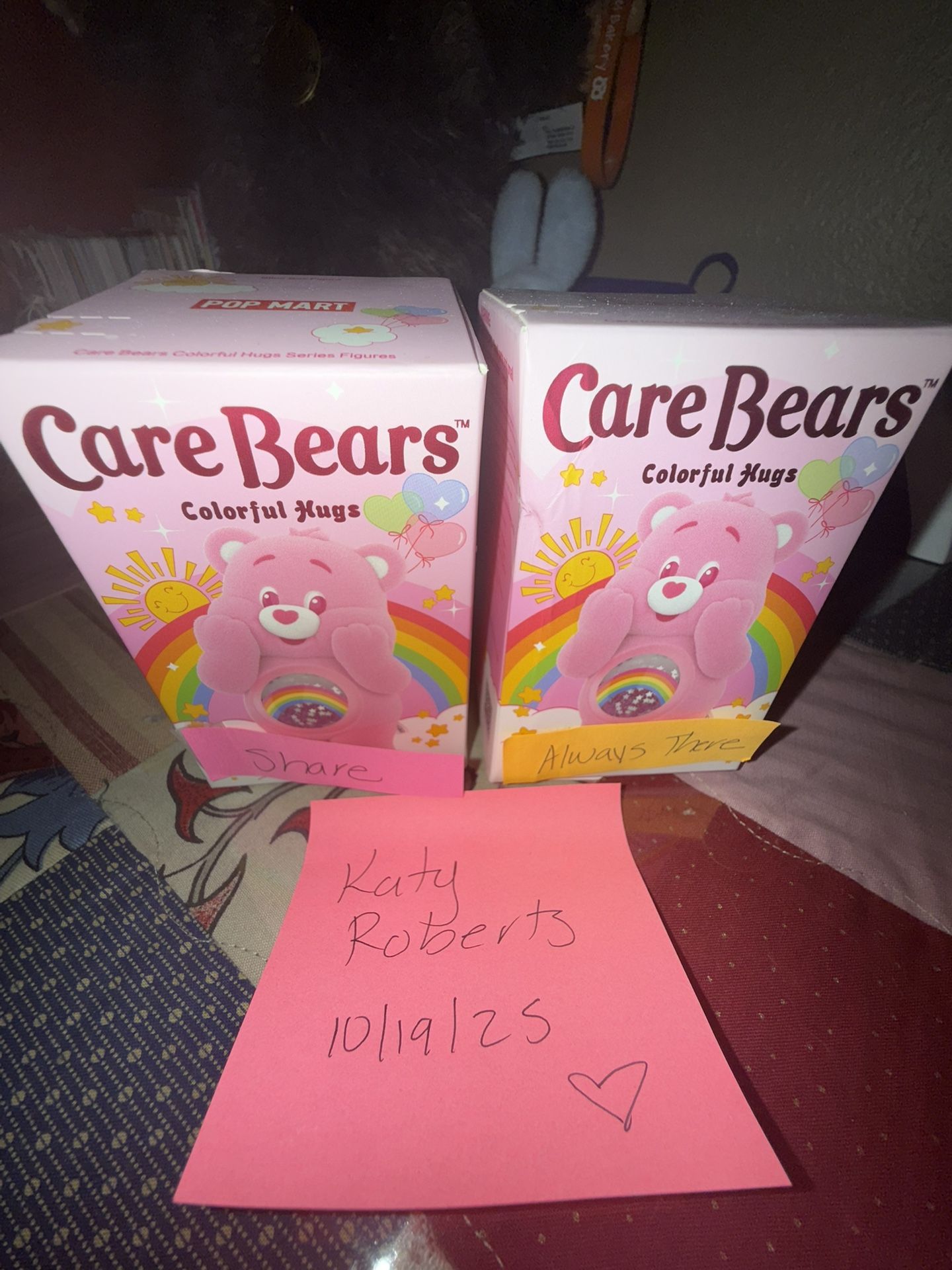 Popmart Care Bear Figures