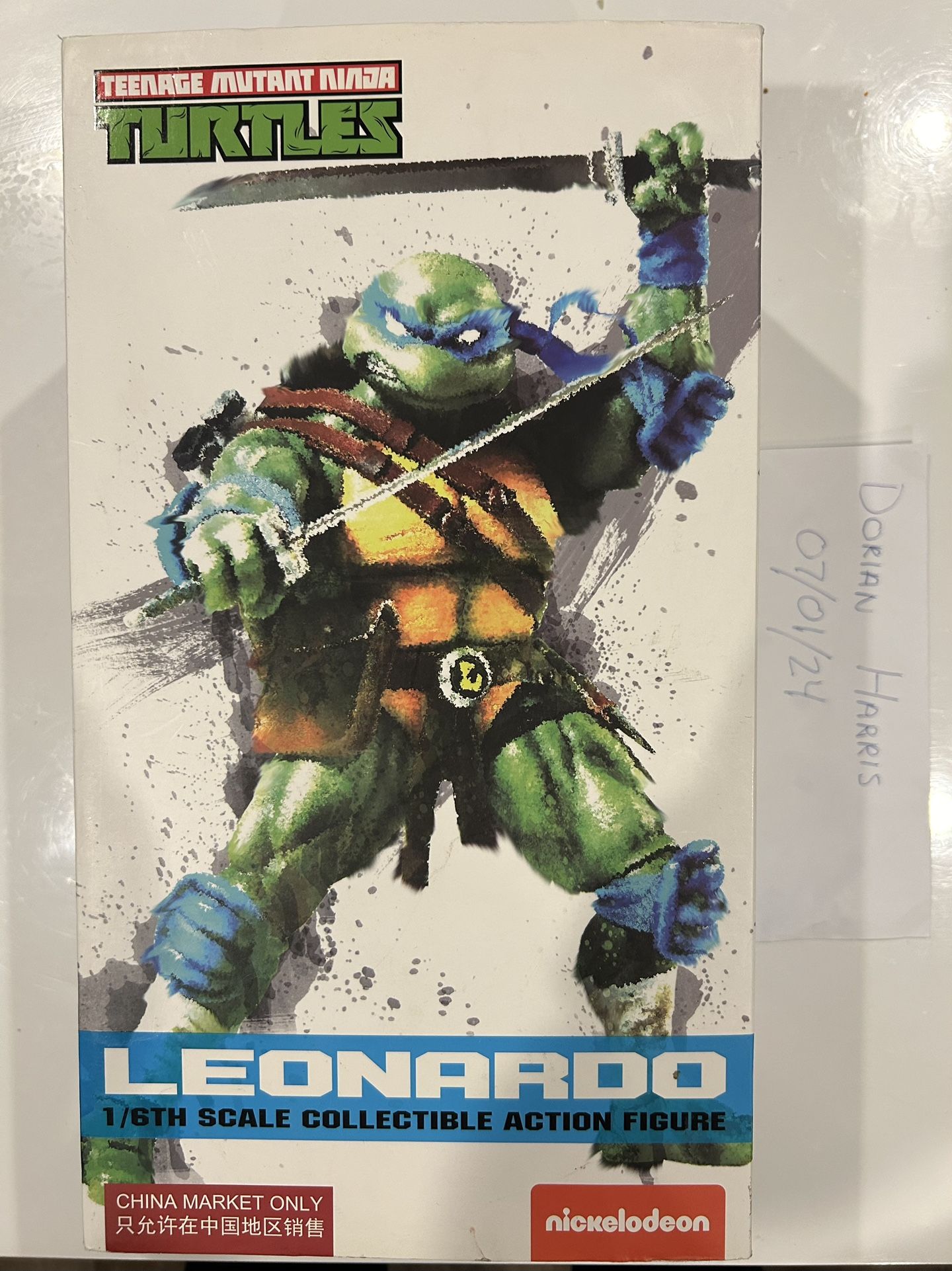 Dreamex Nickelodeon Teenage Mutant Ninja Turtles TMNT 1/6 Scale Leonardo Figure