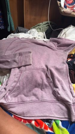 Purple sweater