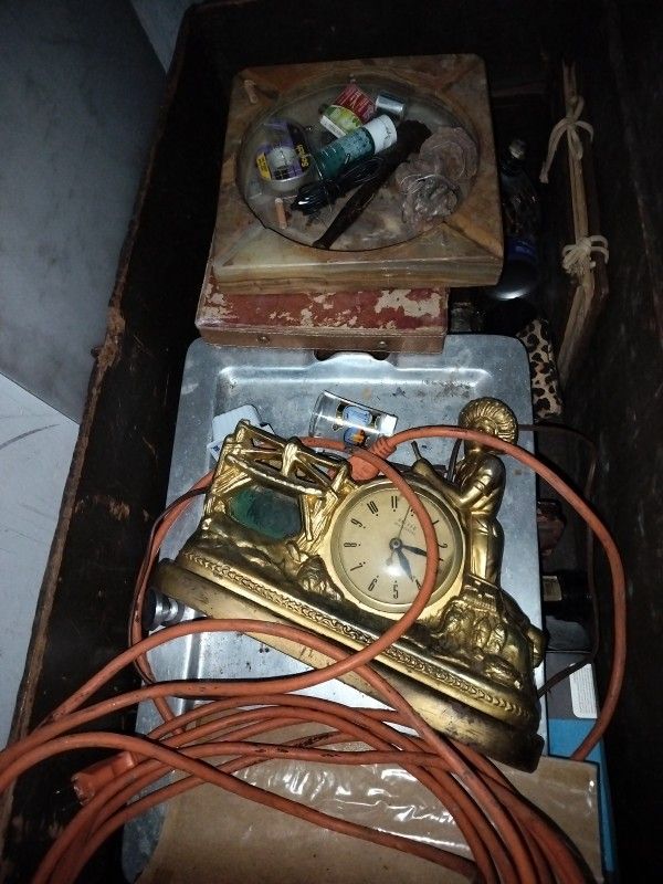 Working Night Light Clock Fishing Boy