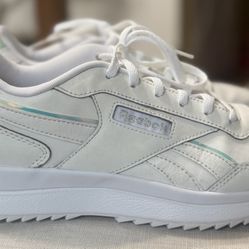 Reebok Women’s Sneakers US 10 (EU 41) Ortholite • Off-White • Iridescent Heel