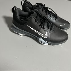 Nike Force Zoom Trout 9 Pro Black Anthracite White Metallic Silver