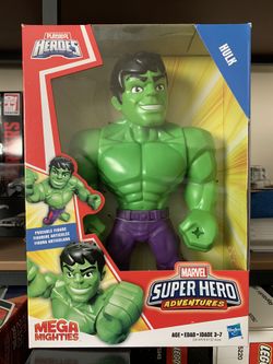 Playskool Heroes Marvel Super Hero Adventures Mega Mighties Hulk New