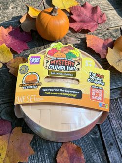 RMS Mystery Dumpling Fall Leaves Edition Pumpkin Spice Scented Squishy 2026