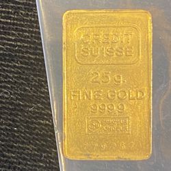 2.5 Gram Gold Bar 