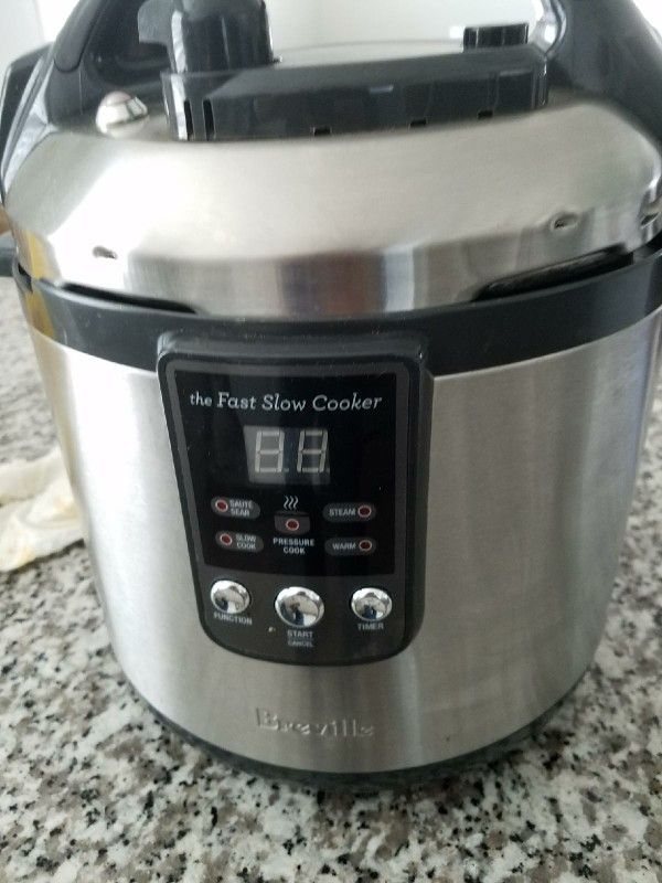 Breville fast crockpot (electric pressure cooker)